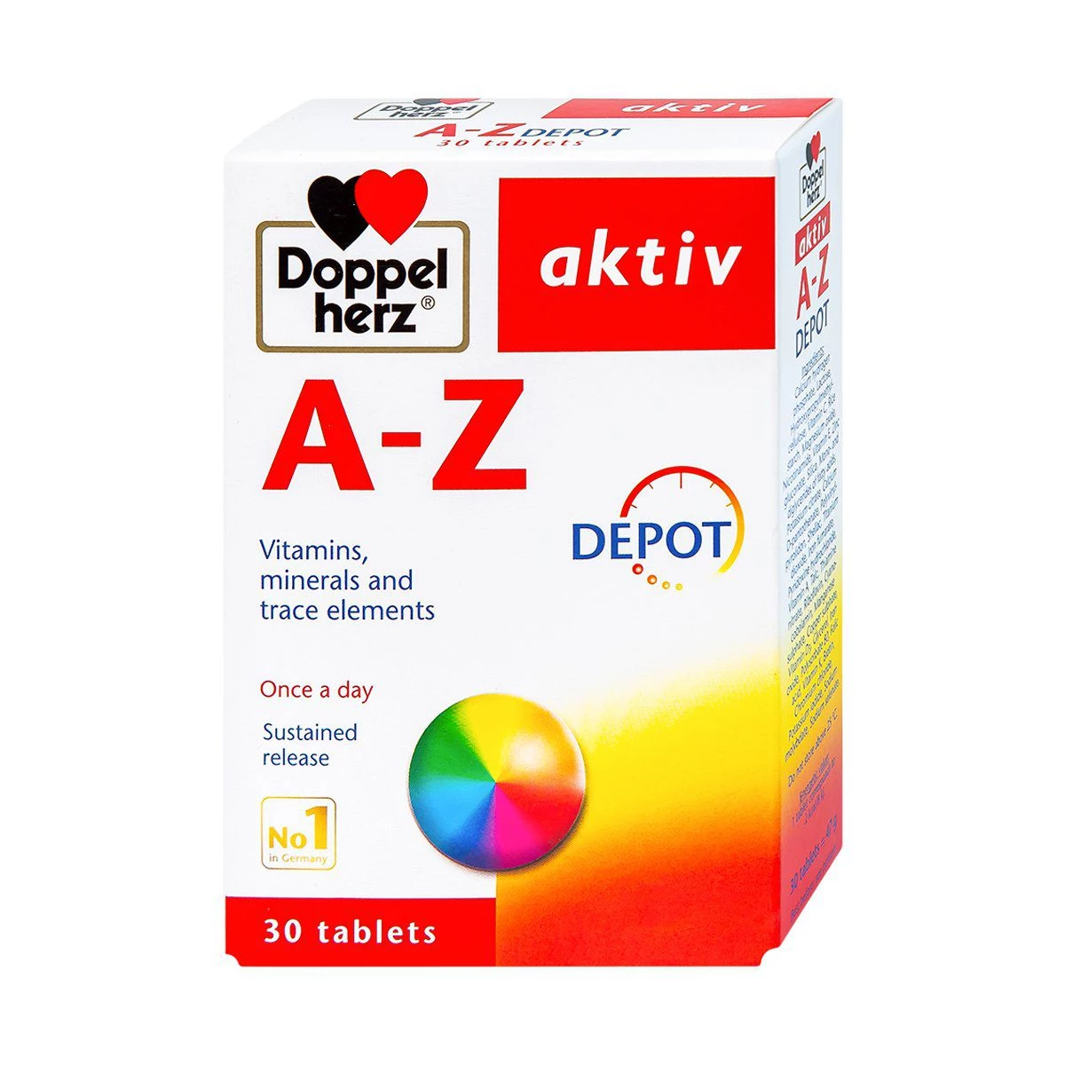 A-Z Depot Doppelherz - Bổ sung vitamin & khoáng chất thiết yếu cho cơ thể