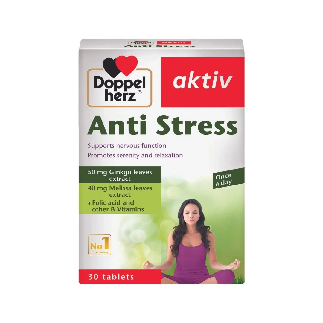 Doppelherz Aktiv Anti Stress - Hỗ trợ giảm căng thẳng, tăng khả năng tập trung