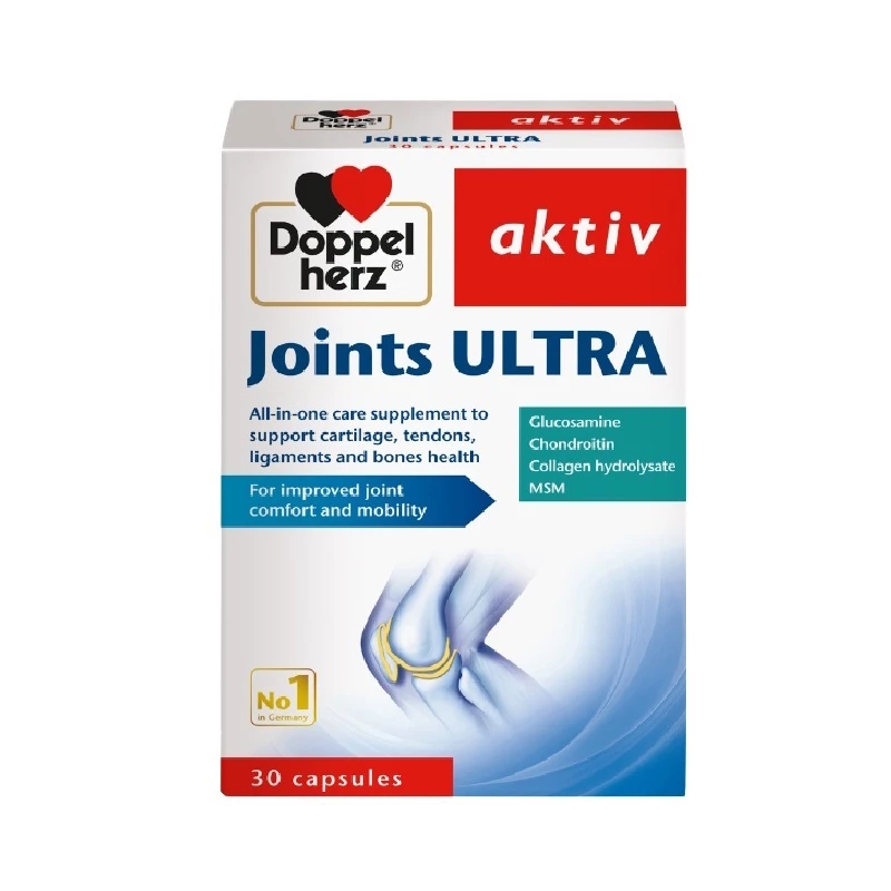Joints Ultra Doppelherz - Hỗ trợ điều trị thoái hóa khớp, bảo vệ sụn khớp