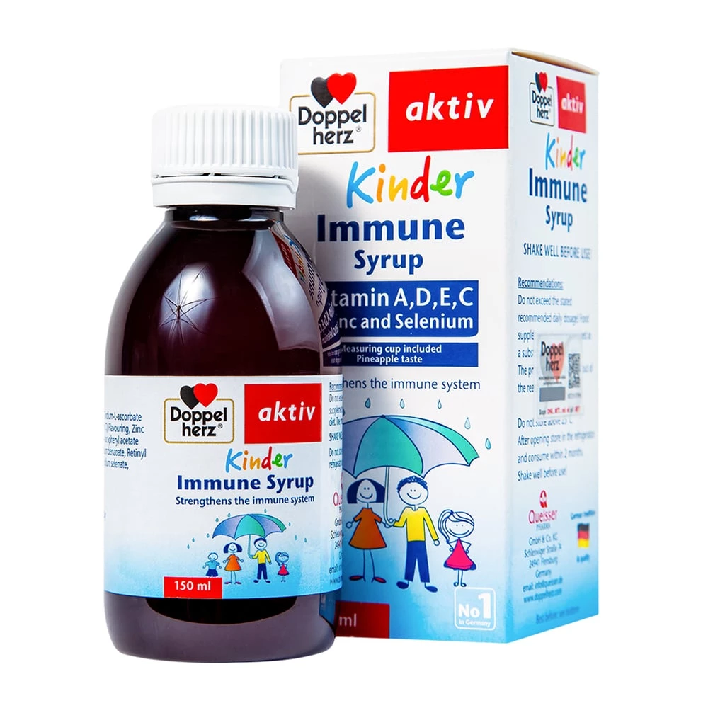 Kinder Immune Syrup - Tăng cường sức đề kháng cho trẻ