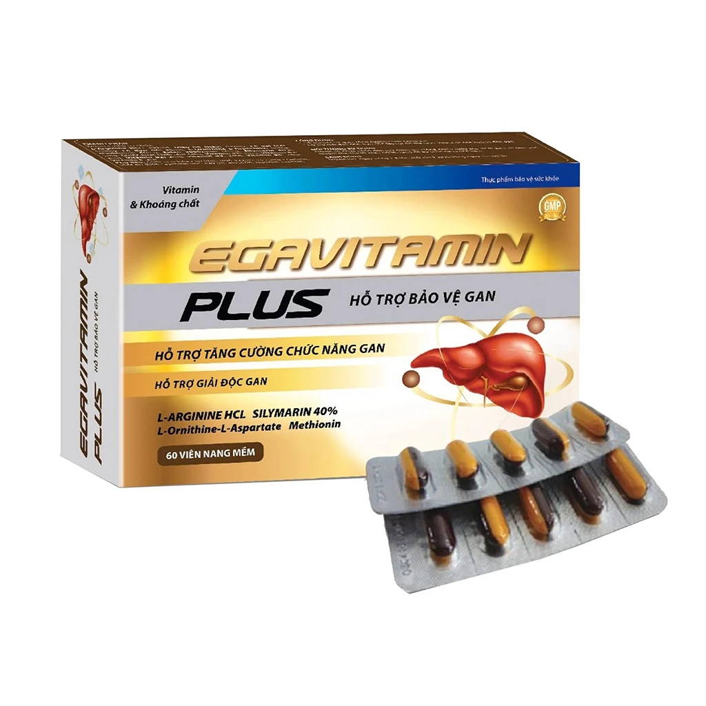 Egavitamin Plus An Châu - Hỗ trợ giải độc gan, tăng cường chức năng gan