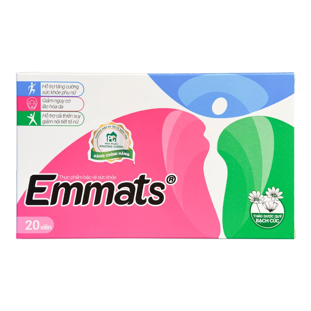 Emmats - Bổ sung nội tiết tố nữ tự nhiên