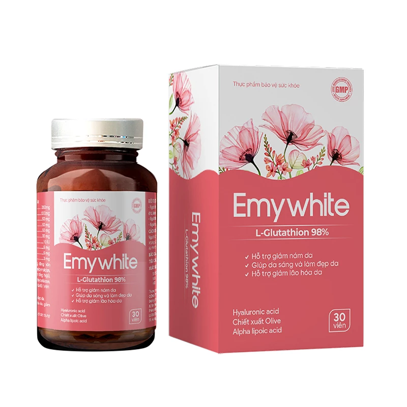 Emywhite Meracine - Hỗ trợ giảm nám da, giúp da sáng mịn màng