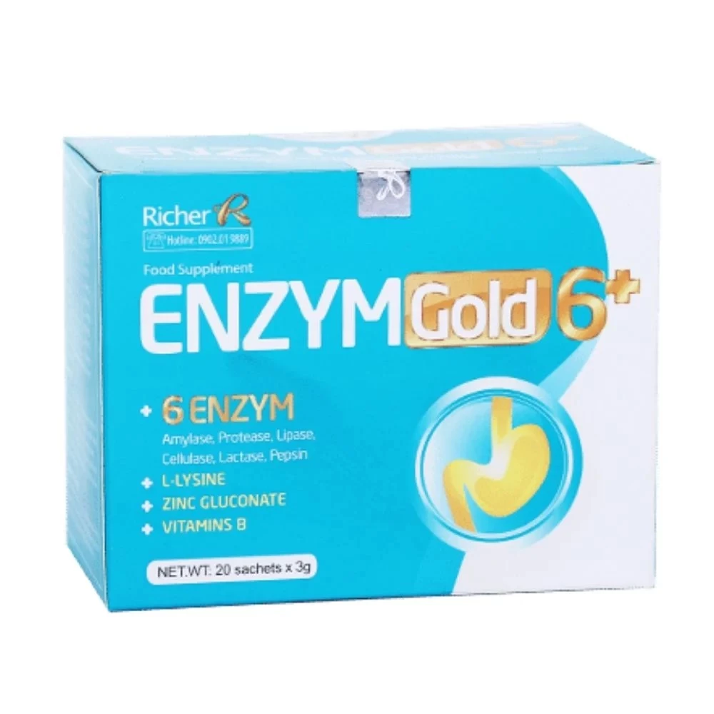 Enzym Gold 6+ giúp trẻ ăn ngon, tăng cường hấp thu
