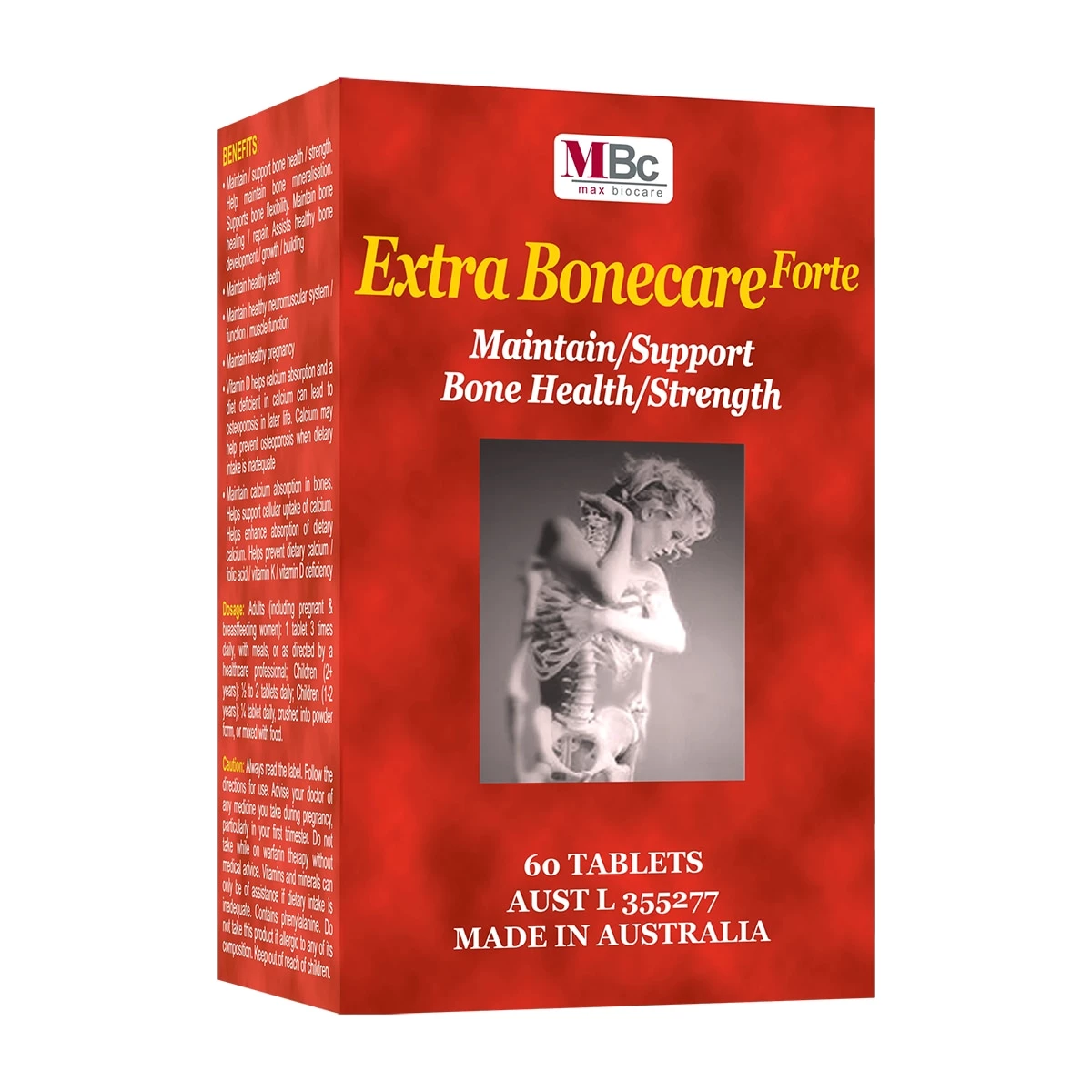 Extra Bonecare Forte - Bổ sung canxi, vitamin và khoáng chất