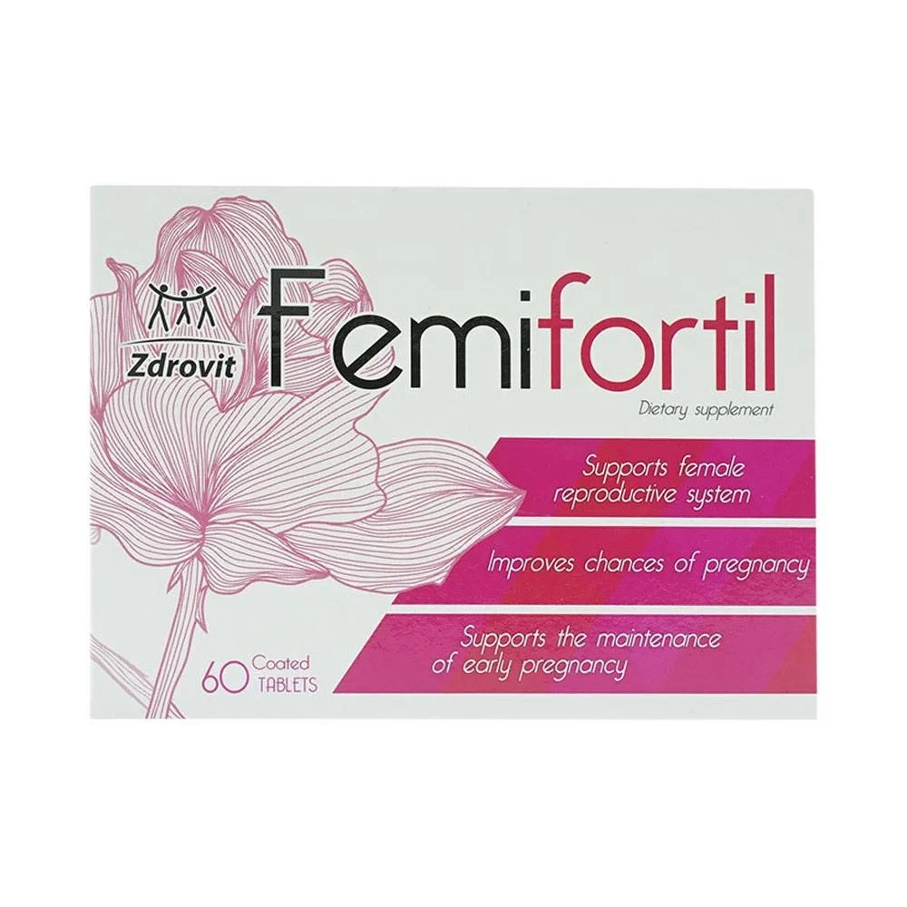 Femifortil Zdrovit - Hỗ trợ điều trị vô sinh, hiếm muộn nữ