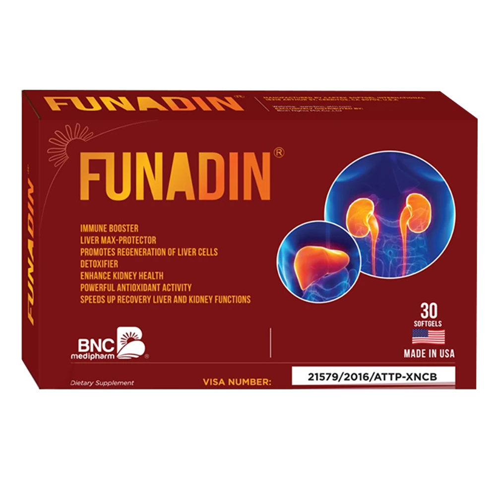 Viên uống tăng cường chức năng gan Funadin BNC Medipharm