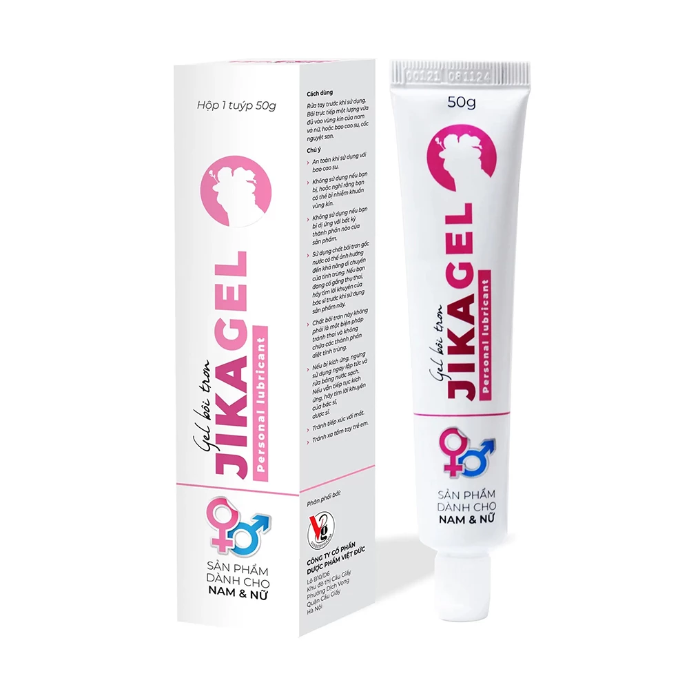 Gel bôi trơn Jikagel Personal Lubricant Meracine giúp tăng khoái cảm khi quan hệ