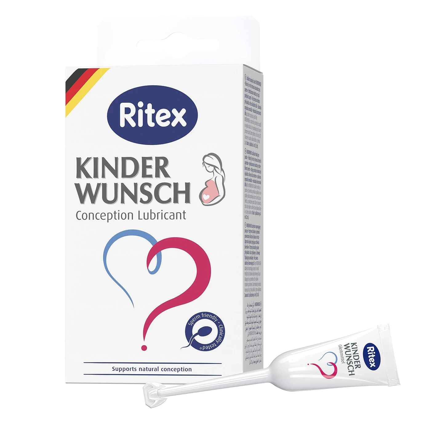 Gel Ritex KinderWunsch - Tuýp tạo môi trường hỗ trợ tăng khả năng thụ thai