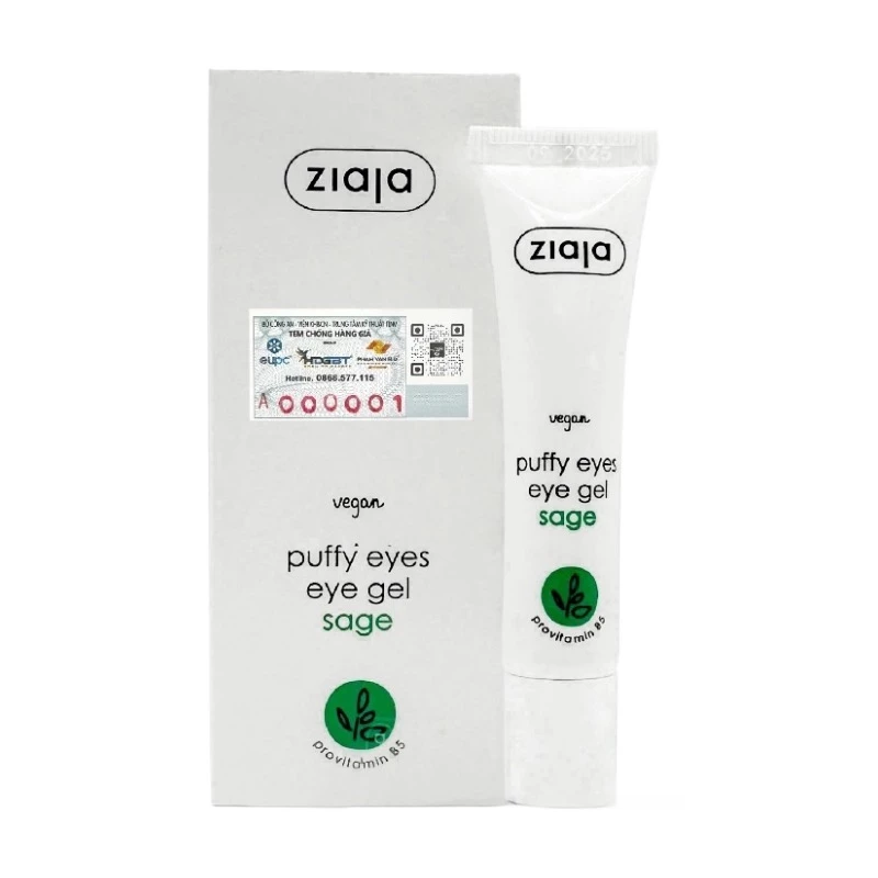 Gel tiêu bọng mắt Ziaja Puffy Eyes Eye Gel