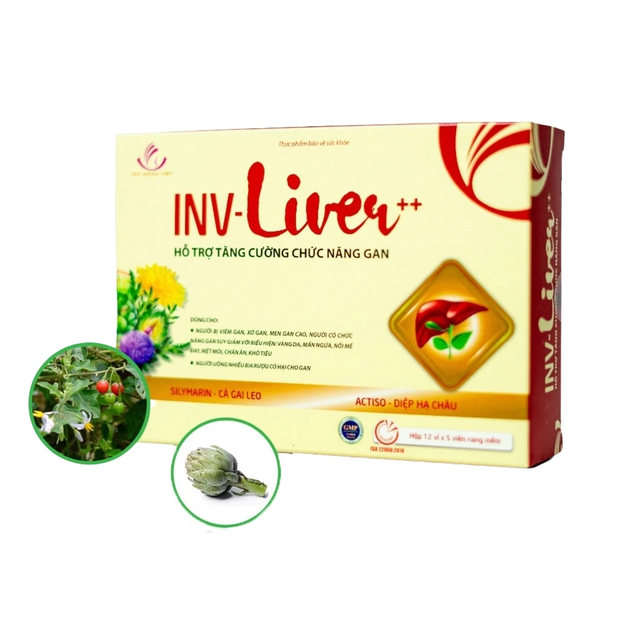 Inv Liver - Hỗ trợ giải độc gan, tăng cường chức năng gan