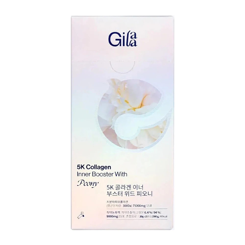 Gilaa 5K Collagen Inner Booster With Peony - Hỗ trợ trẻ hóa làn da, cân bằng nội tiết