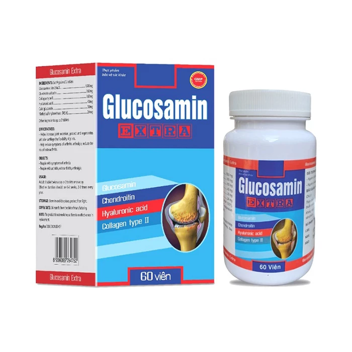 Glucosamin Extra An Châu - Hỗ trợ giảm viêm khớp, đau khớp, thoái hóa khớp