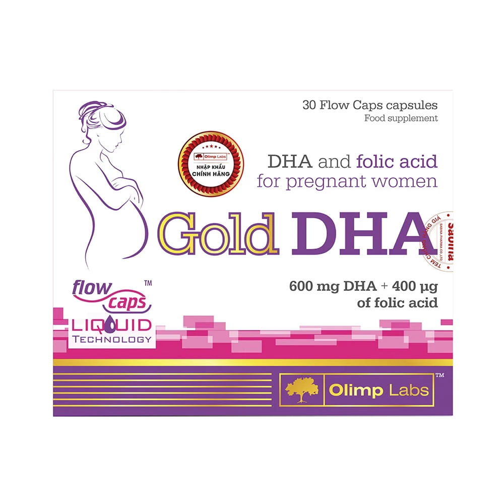 Gold DHA Chela - Bổ sung DHA cho bà bầu và phụ nữ sau sinh