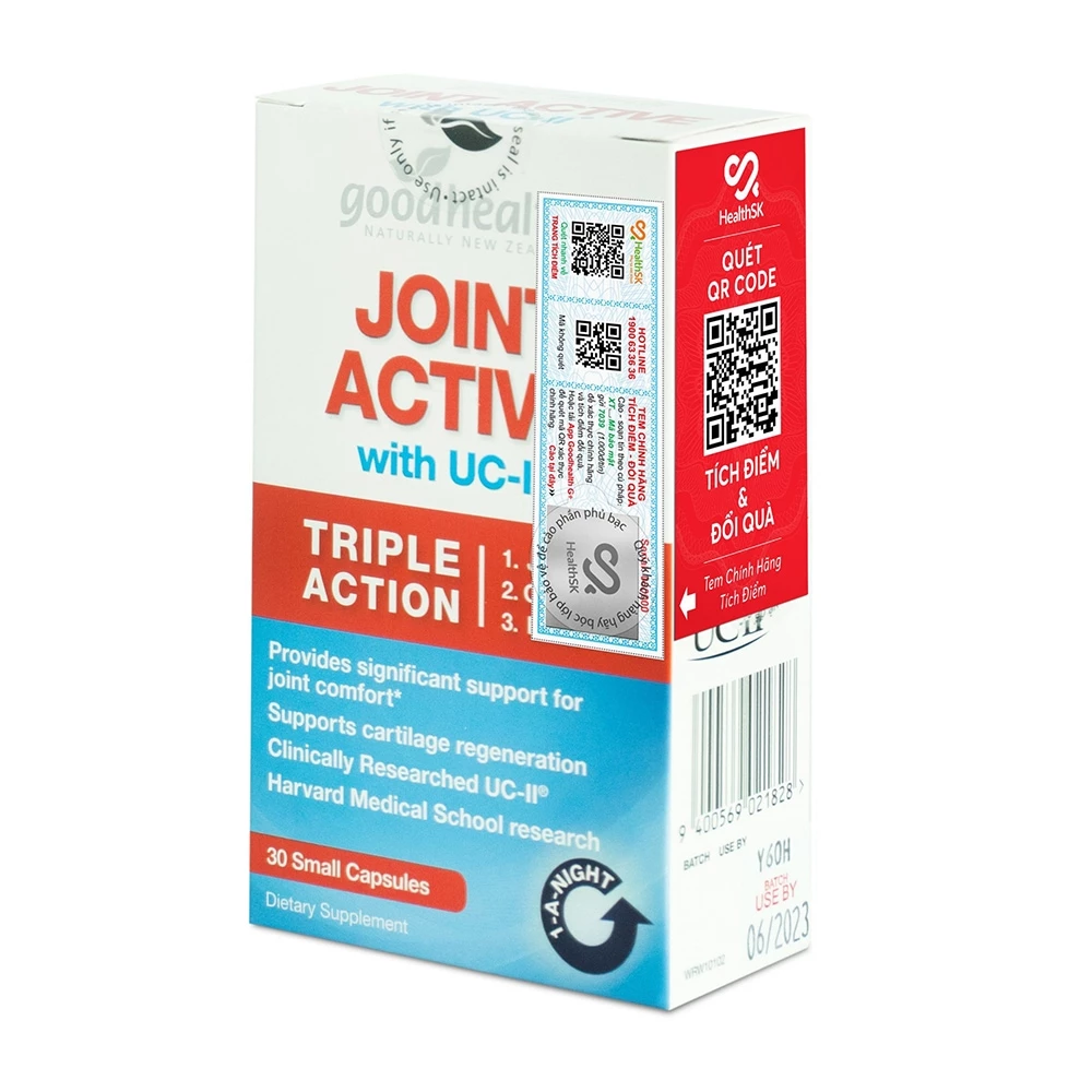 GoodHealth Joint Active - Giúp khớp khỏe mạnh, hạn chế thoái hóa khớp
