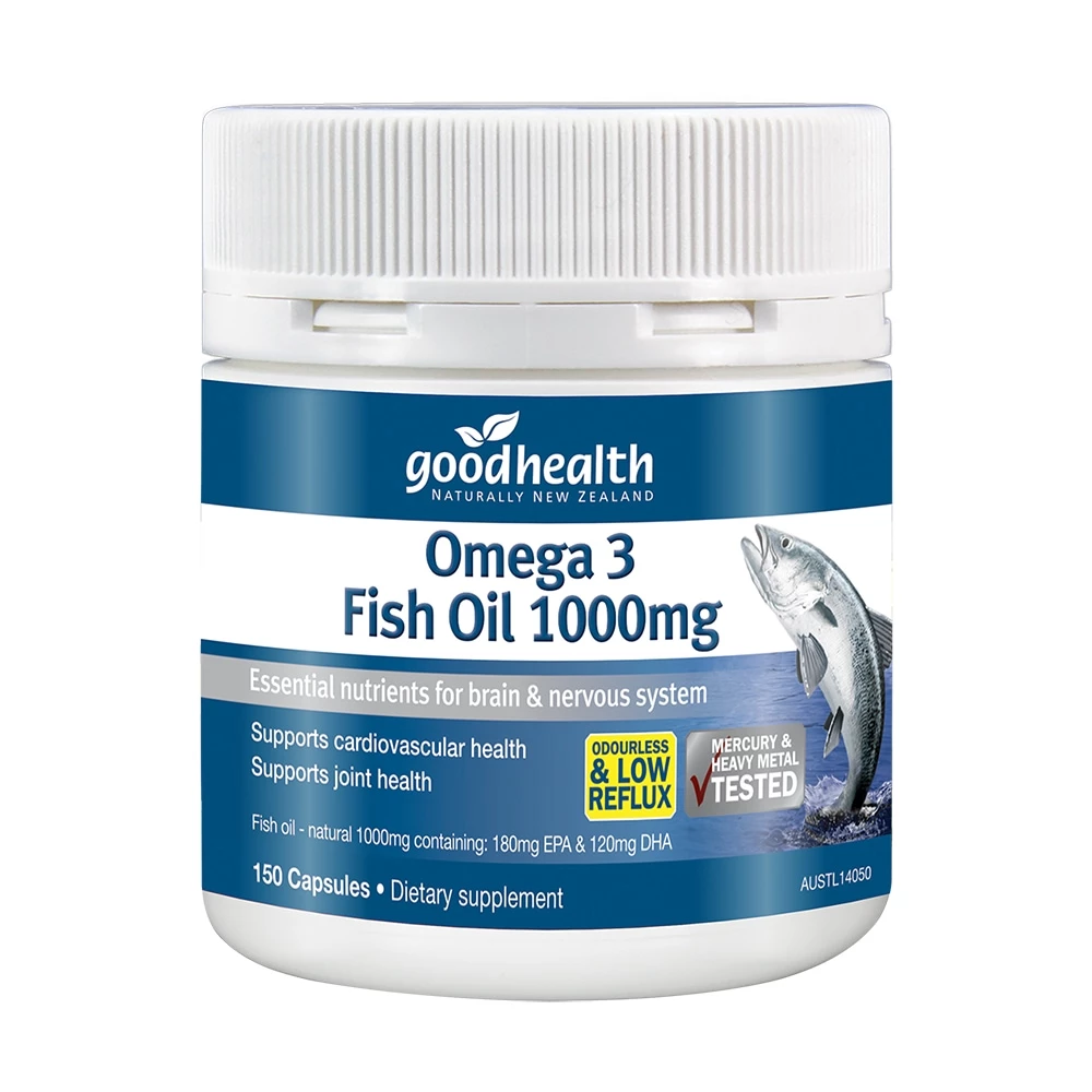 Dầu cá GoodHealth Omega 3 Fish Oil 1000mg