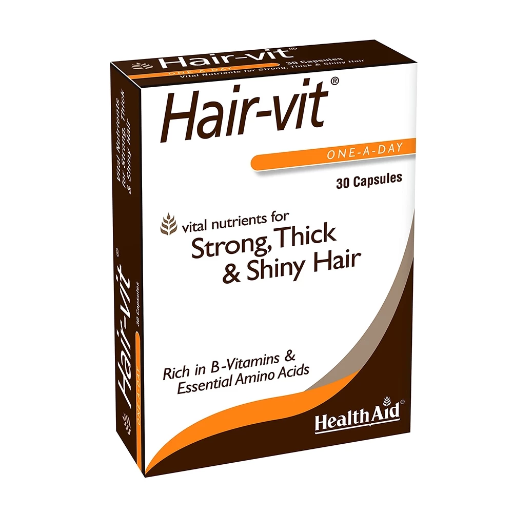 HealthAid Hair Vit - Hỗ trợ kích thích mọc tóc, giảm rụng tóc