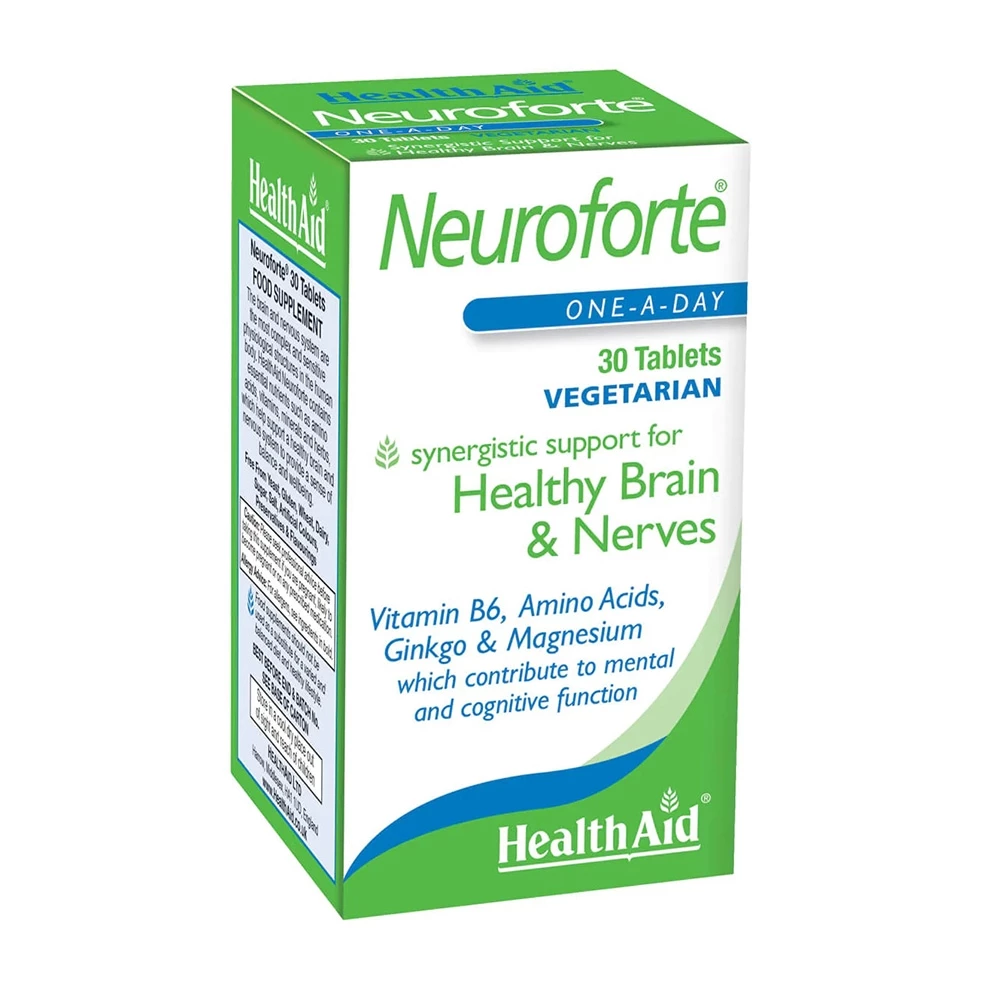 HealthAid Neuroforte - Giúp não bộ và hệ thần kinh khỏe mạnh