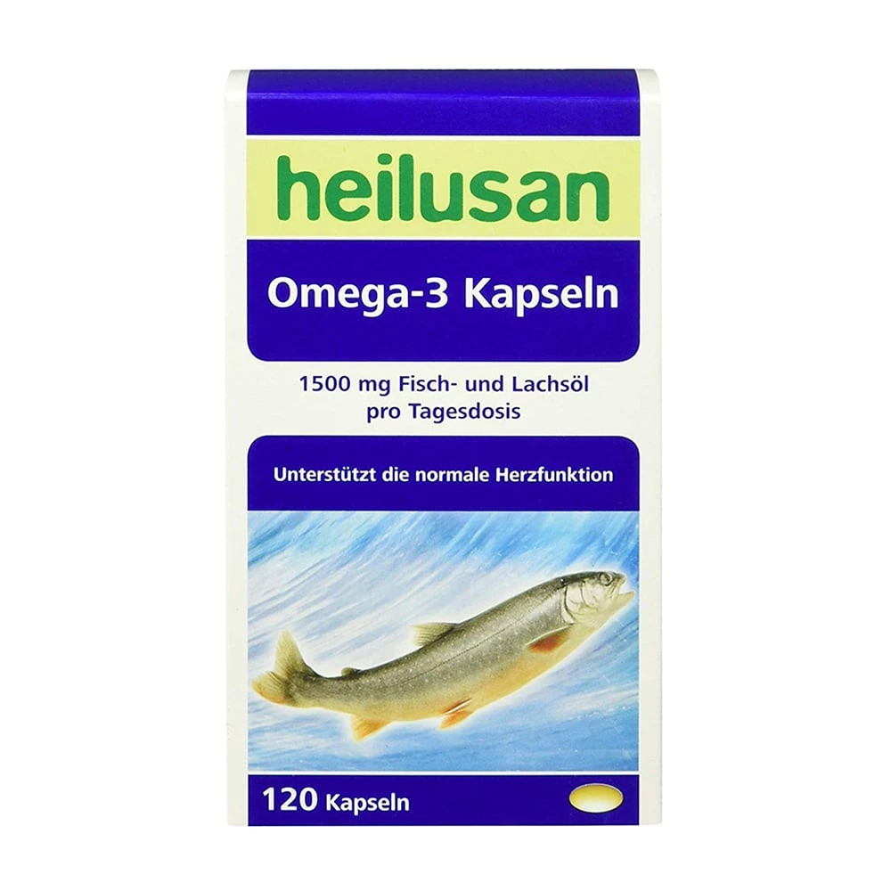 Heilusan Omega 3 Kapseln - Hỗ trợ sức khỏe tim mạch
