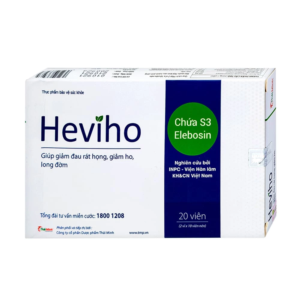 Viên uống Heviho - Giải pháp cho bệnh viêm đường hô hấp
