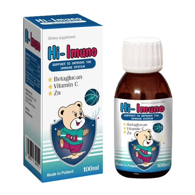 Hi Imuno - Hỗ trợ tăng đề kháng, giảm ốm vặt, biếng ăn ở trẻ
