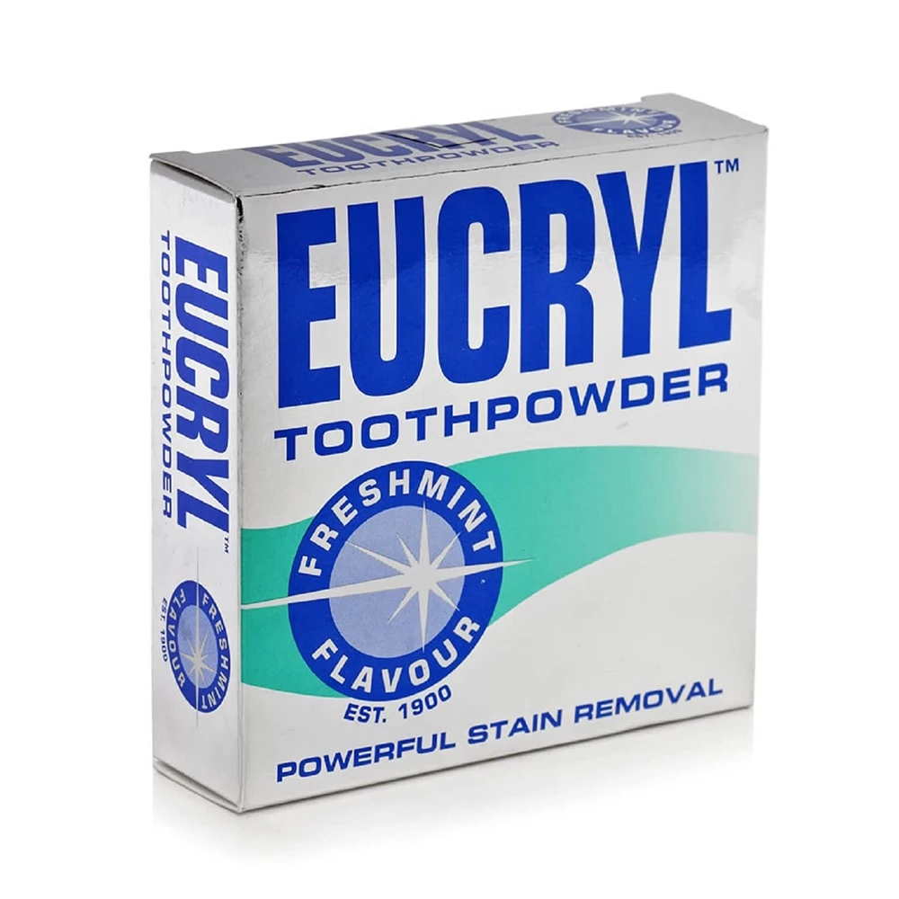 Bột tẩy trắng răng Eucryl Toothpowder Freshmint