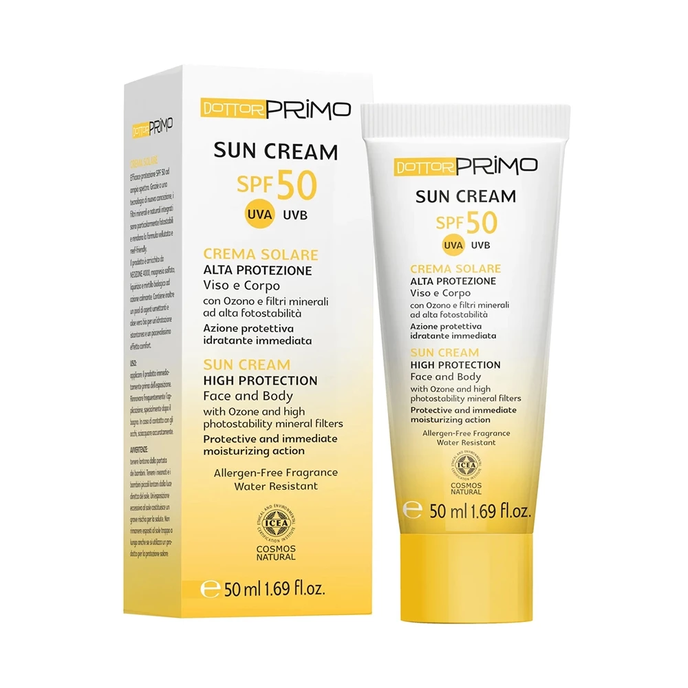 Kem chống nắng DottorPrimo Sun Cream SPF50 dành cho da nhạy cảm