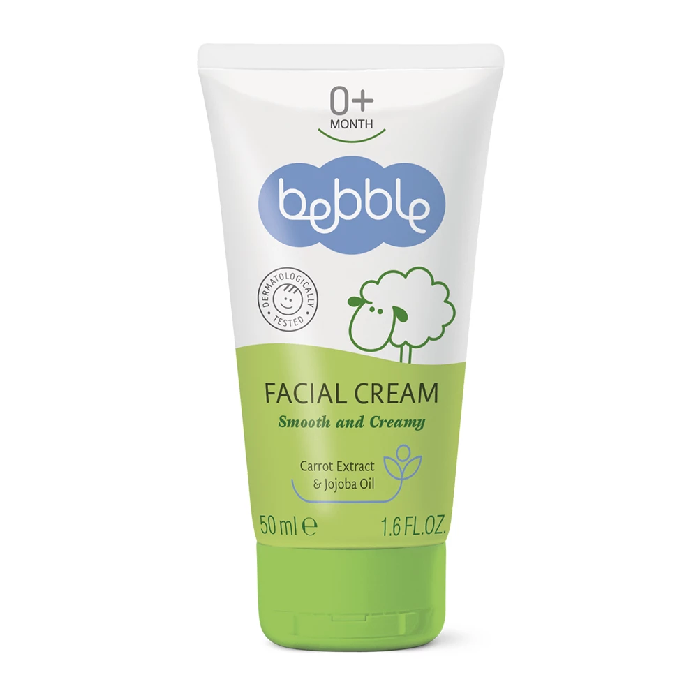 Kem dưỡng ẩm da mặt Bebble Facial Cream cho bé từ 0 tháng tuổi