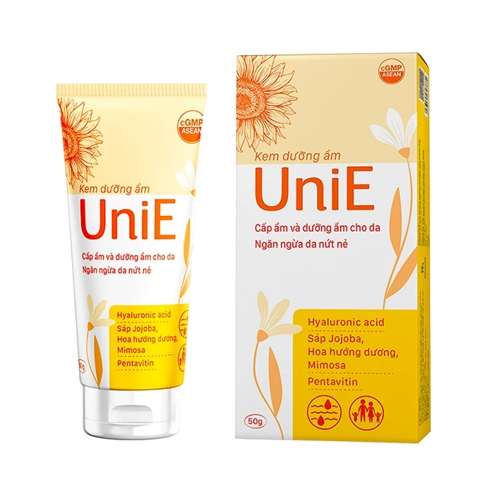 Kem dưỡng ẩm UniE Meracine - Cấp ẩm, dưỡng ẩm cho da, ngăn ngừa da nứt nẻ