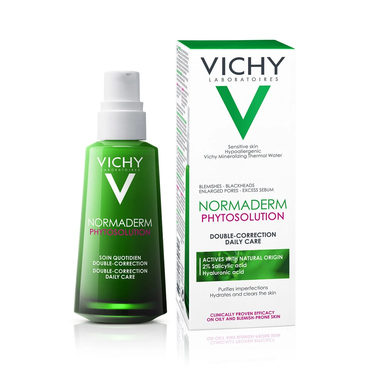 Kem dưỡng Vichy Normaderm Phytosolution dạng gel dành cho da mụn
