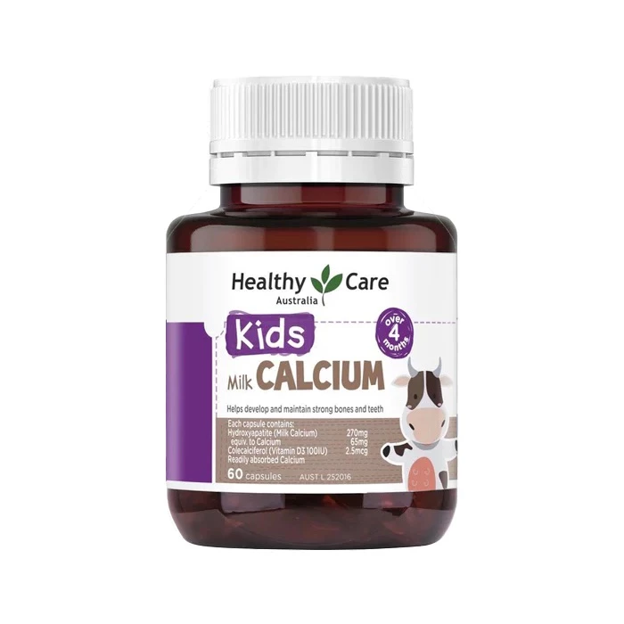 Healthy Care Kids Milk Calcium - Bổ sung canxi sữa cho bé