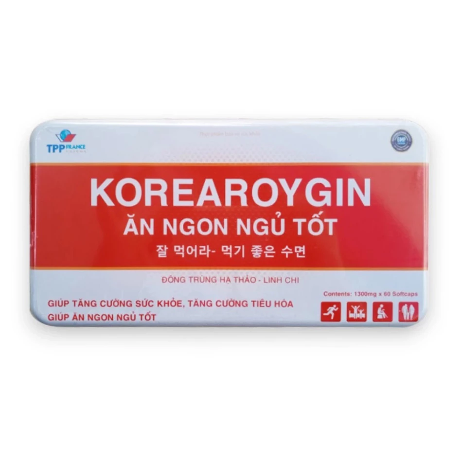 Korearoygin Ăn Ngon Ngủ Tốt - Dành cho người mất ngủ, ăn uống kém