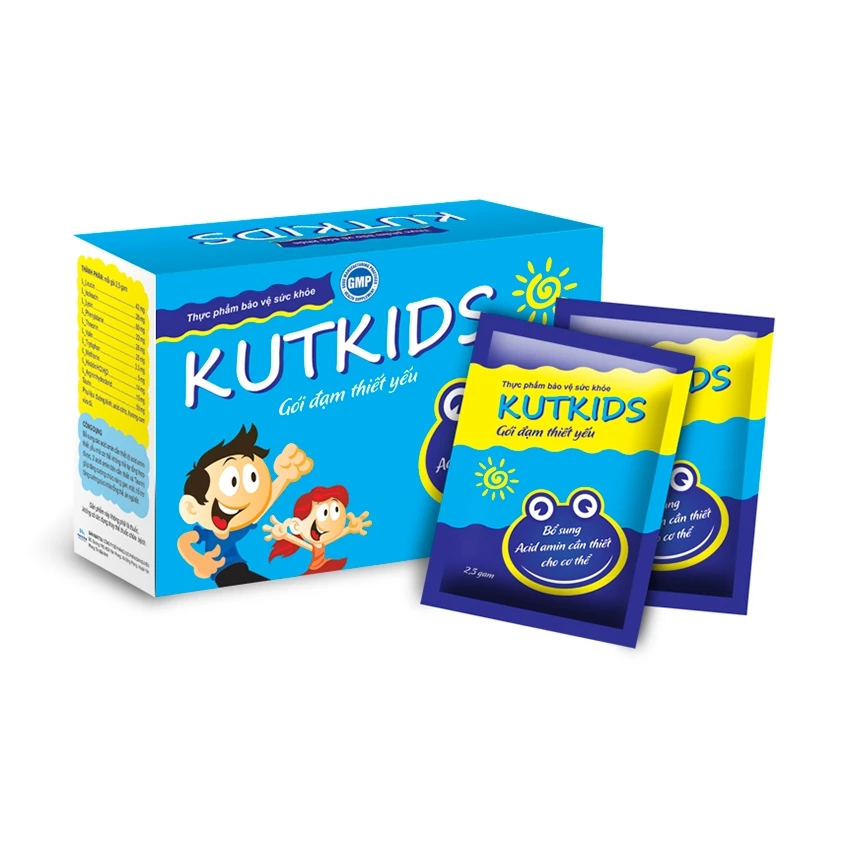 Kutkids Meracine - Bổ sung acid amin thiết yếu hỗ trợ trẻ ăn ngon, nâng cao thể chất