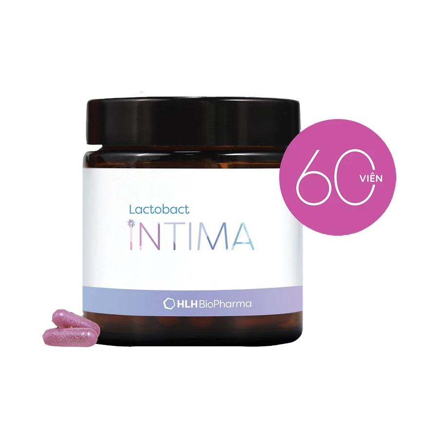 Lactobact Intima - Bổ sung lợi khuẩn, D-mannose, việt quất