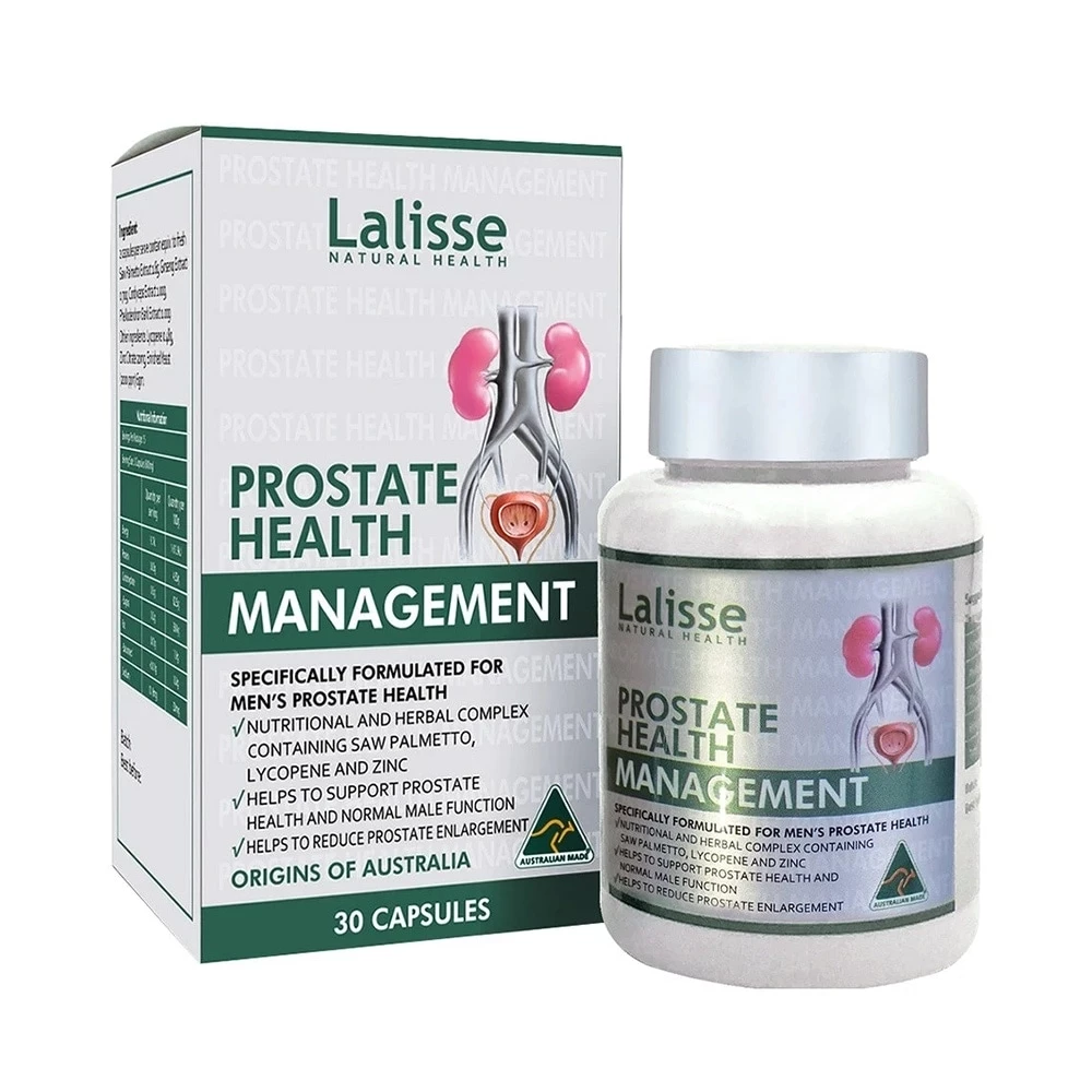 Lalisse Prostate Health Management - Hỗ trợ điều trị u xơ lành tính tiền liệt tuyến