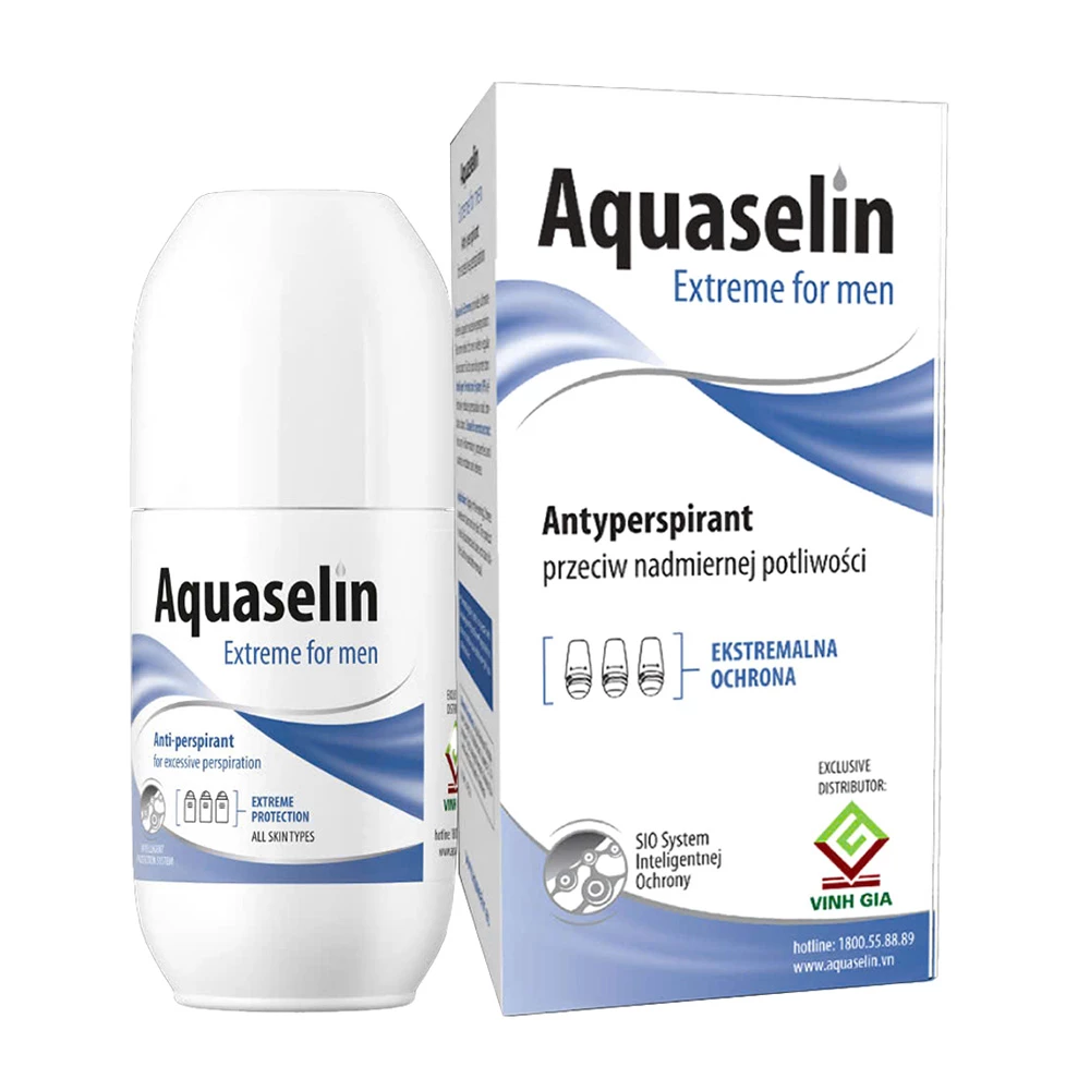 Lăn khử mùi Aquaselin Extreme For Men cho nam