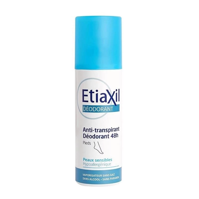 Xịt khử mùi chân Etiaxil Deodorant Anti-Transpirant Protection 48h Pieds