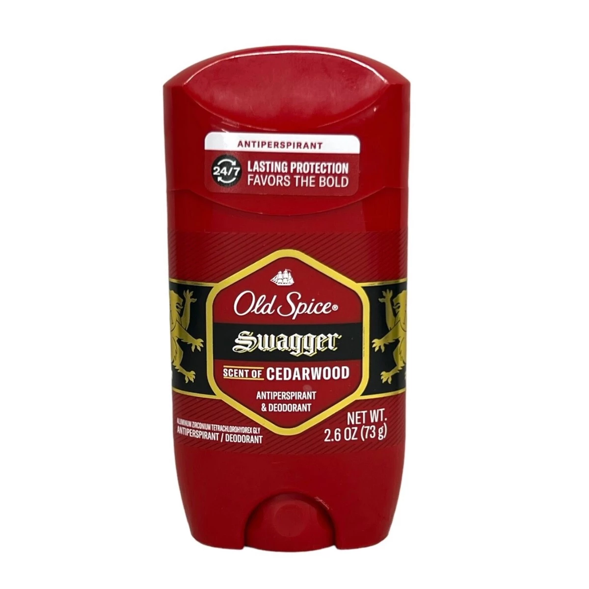 Lăn khử mùi Old Spice Swagger 73g - Hương gỗ tuyết tùng (Sáp trắng)