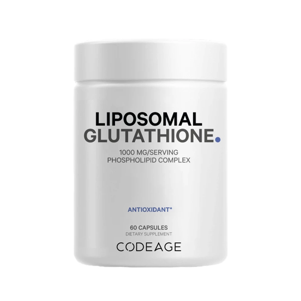 Codeage Liposomal Glutathione 1000mg - Giúp da sáng khỏe, giảm nám sạm