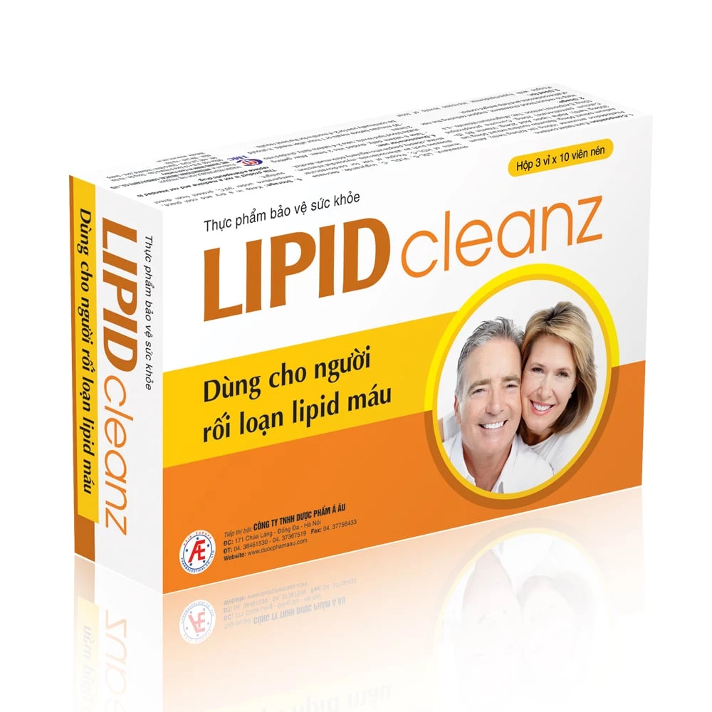Lipid Cleanz - Hỗ trợ giảm cholesterol máu, giảm nguy cơ xơ vữa động mạch