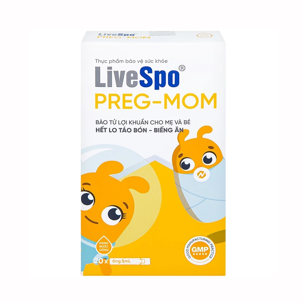 LiveSpo PregMom - Bổ sung bào tử lợi khuẩn cho mẹ và bé