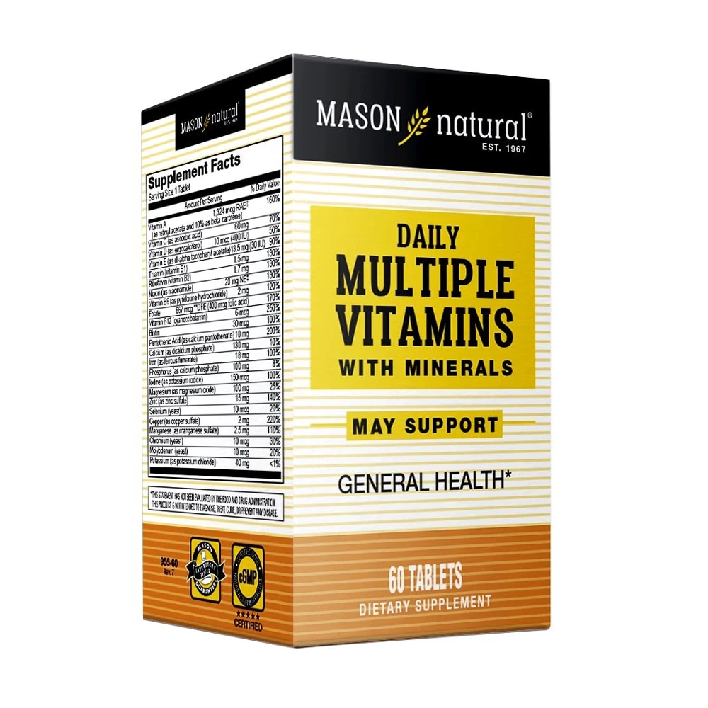 Vitamin tổng hợp Mason Daily Multiple Vitamins With Minerals