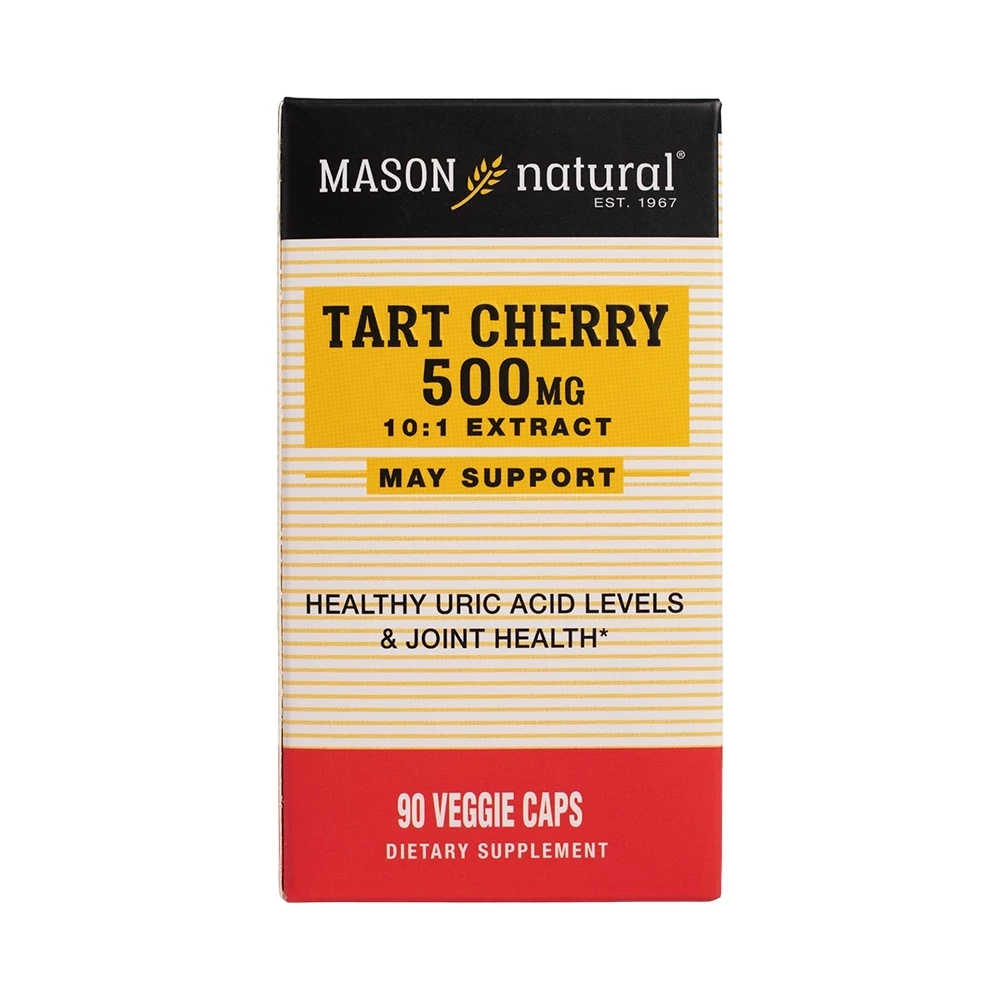 Mason Tart Cherry 500mg - Hỗ trợ làm giảm acid uric trong máu