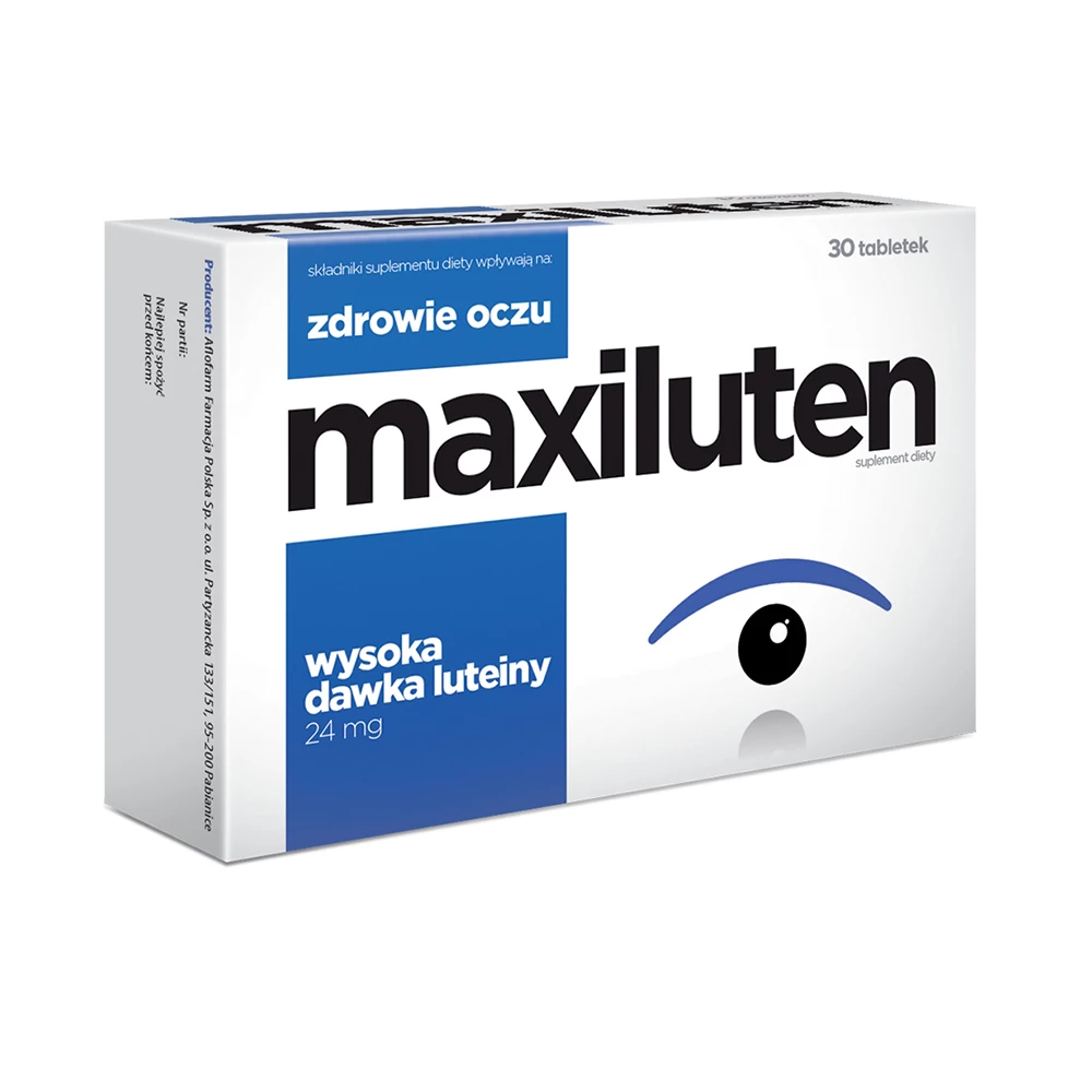 Maxiluten Aflofarm - Giúp tăng cường thị lực cho mắt sáng khỏe
