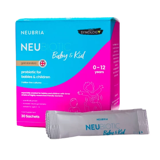 Neubiotic Baby & Kid Neubria - Men vi sinh cho bé từ 0-12 tuổi