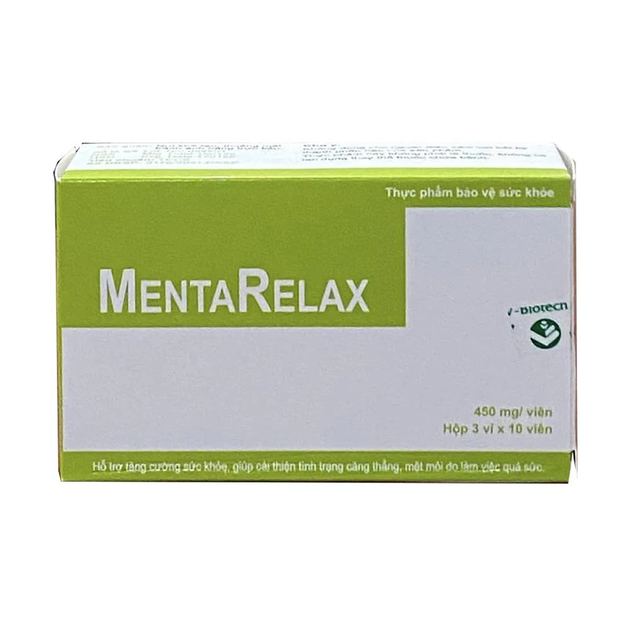 MentaRelax 450mg - Hỗ trợ giảm căng thẳng, mệt mỏi