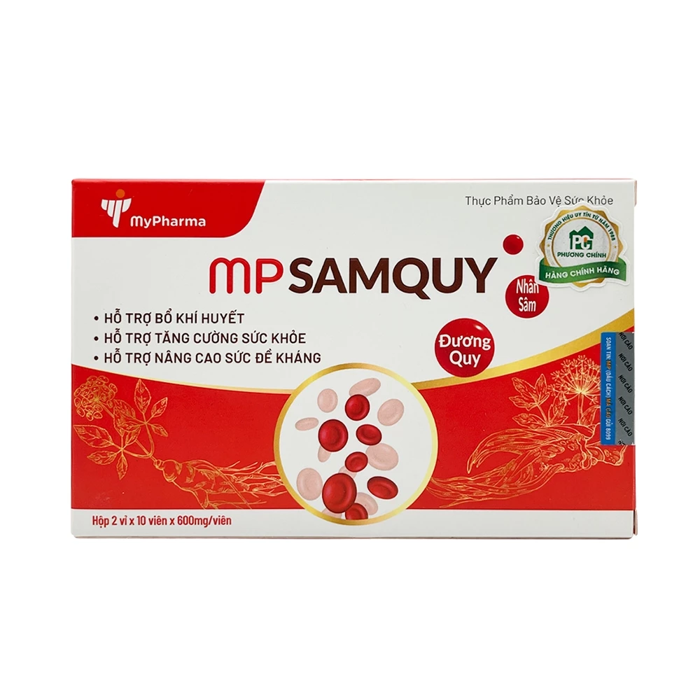 MPsamquy - Bồi bổ khí huyết, nâng cao sức đề kháng