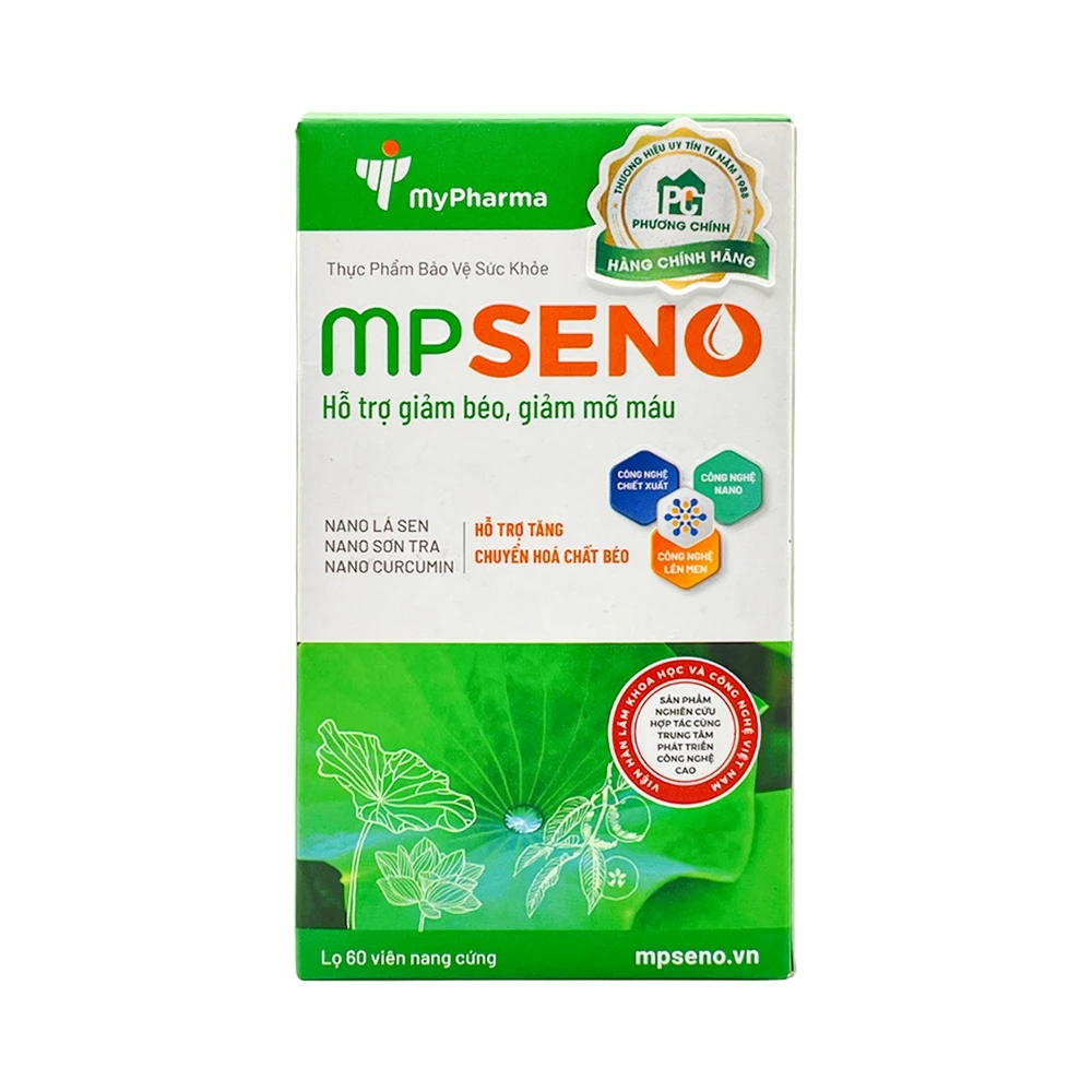 MPSeno - Hỗ trợ giảm béo, giảm mỡ máu cho cả nam và nữ