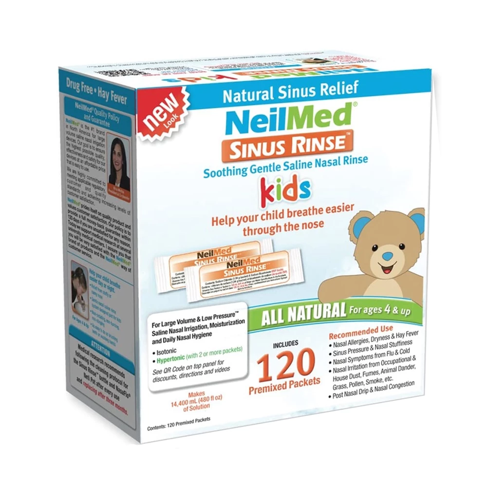 Muối rửa mũi cho bé Neilmed Sinus Rinse Kids 120 gói
