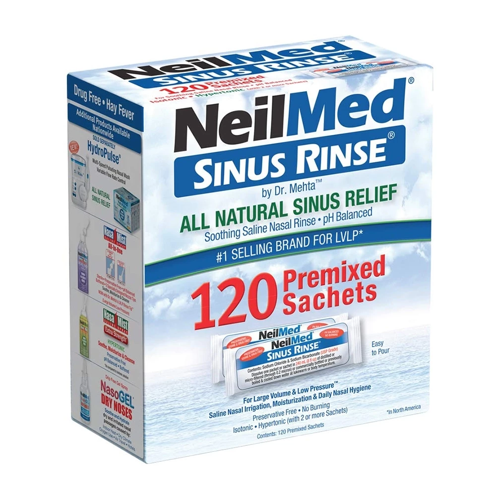 Muối rửa mũi NeilMed Sinus Rinse 120 gói